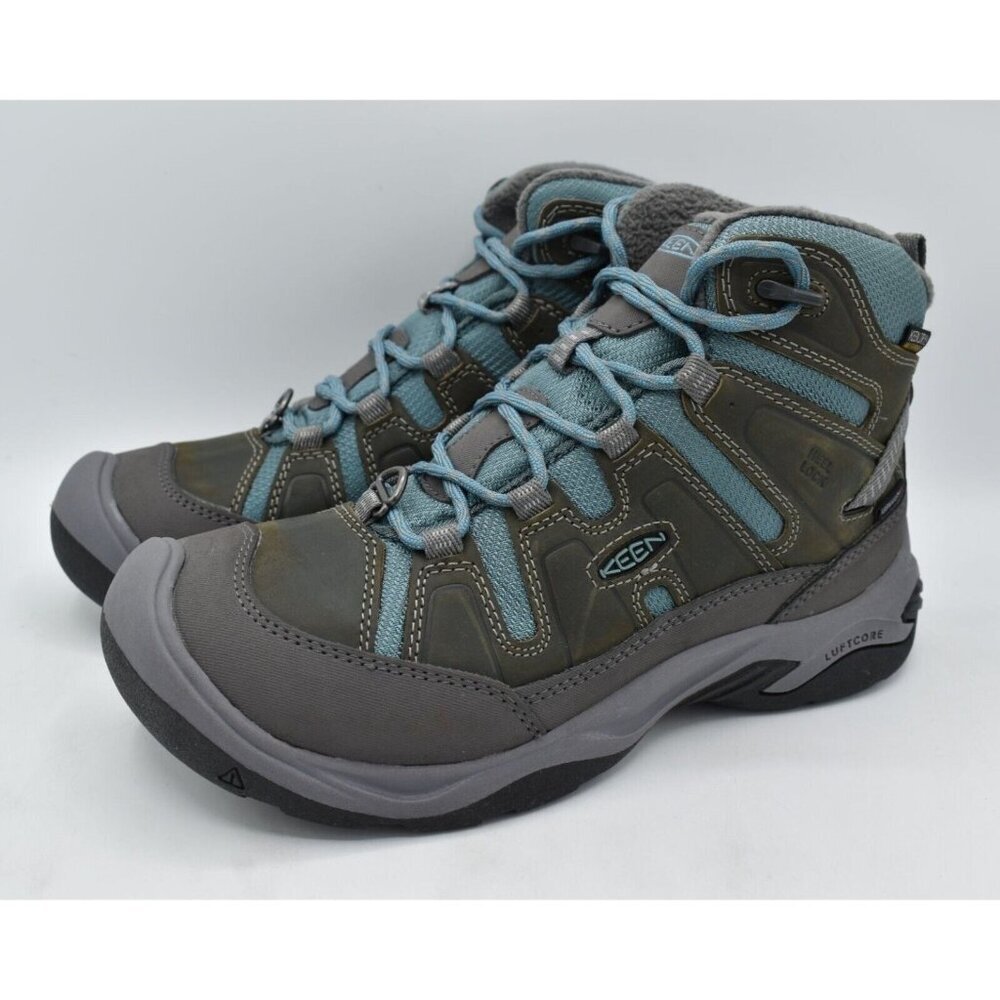 Keen Womens Size‎ 8 Circadia Polar Mid Insulated Waterproof Hiking Boots